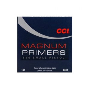 CCI Small Pistol Primers Magnum 550 Box med 1000 st
