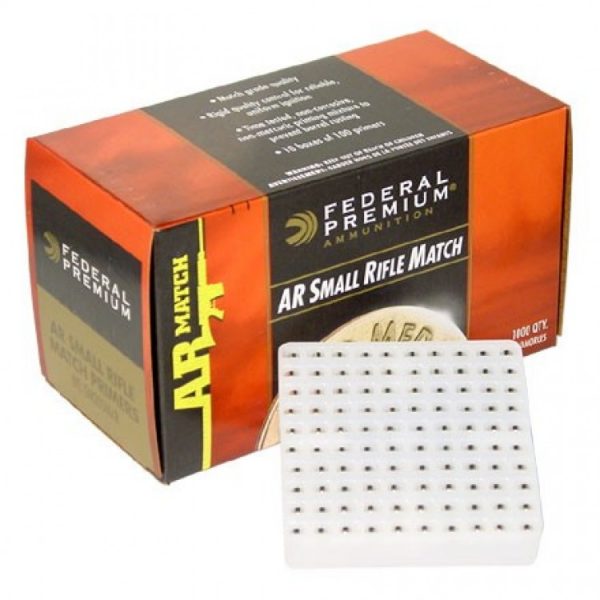 Federal Small Rifle AR #GM205MAR Gold Medal Match Primers 1000st