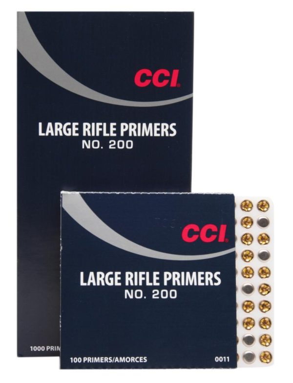 CCI Large Rifle Primers nr 200 | 100 st