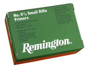 # 6 1/2 Small Rifle Primers