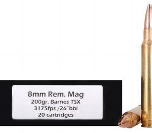 8mm / 200 Grain TSX Barnes #30398