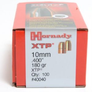 10mm 180gr HP/XTP Hornady #40040 100/Bx