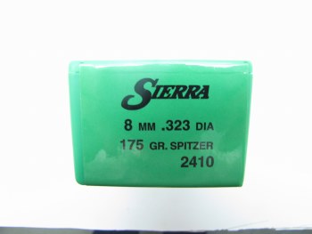 8mm / 175gr Spitz Sierra #2410
