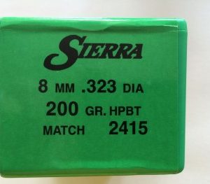 8mm / 200gr HPBT Sierra #2415